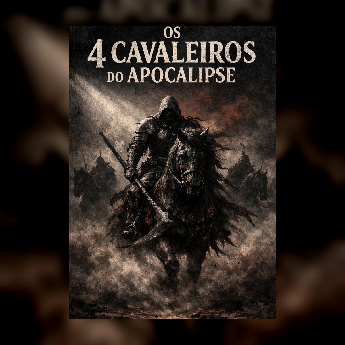 Capa do livro Os 4 Cavaleiros do Apocalipse