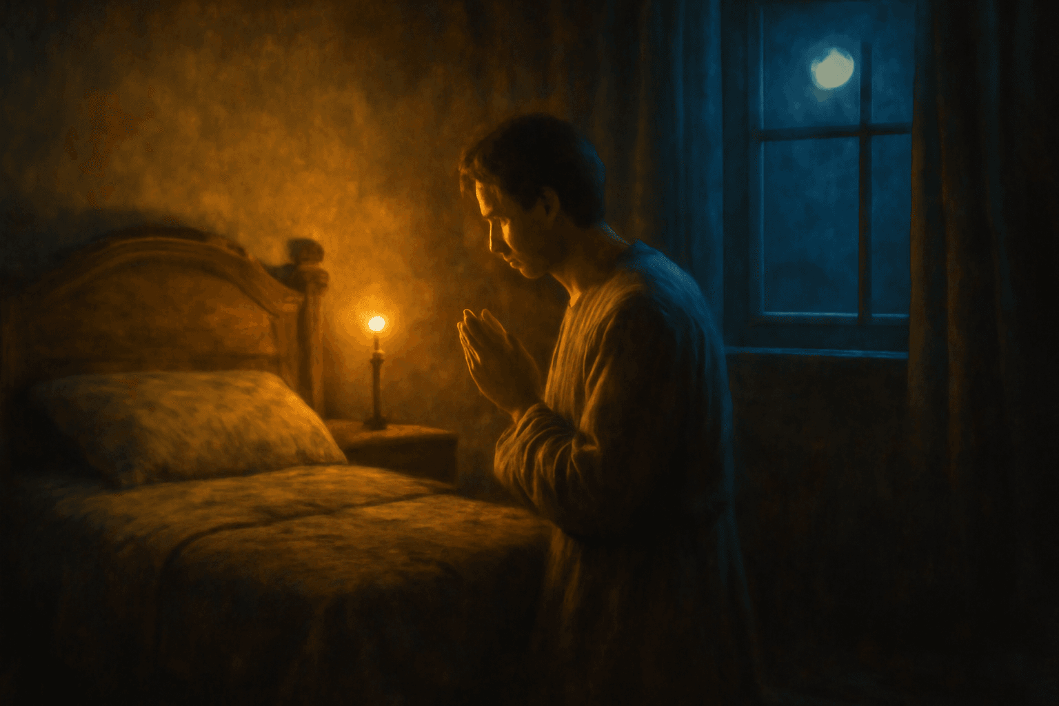 Oração da Noite: Texto para Dormir em Paz