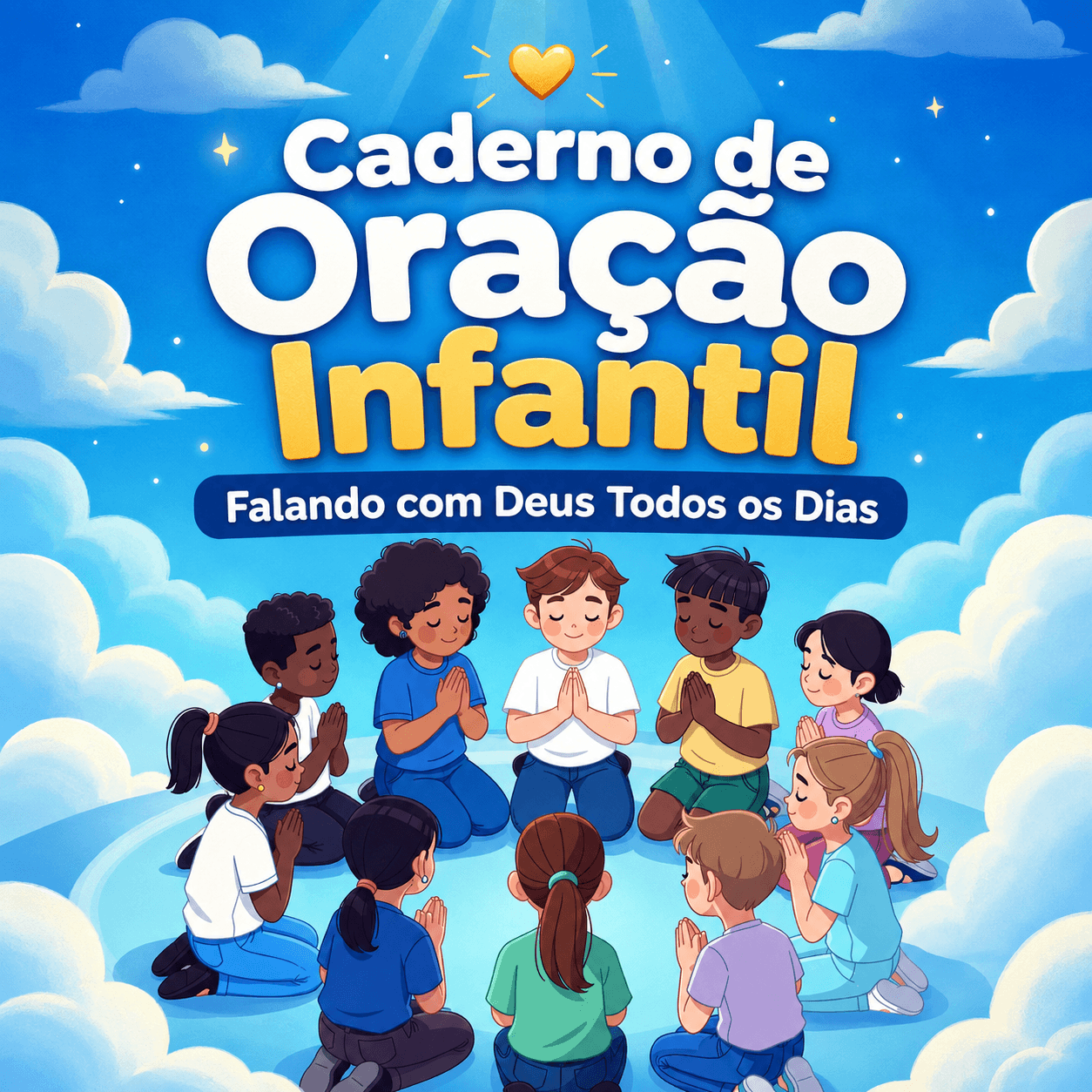 Capa do Caderno de Oração Infantil